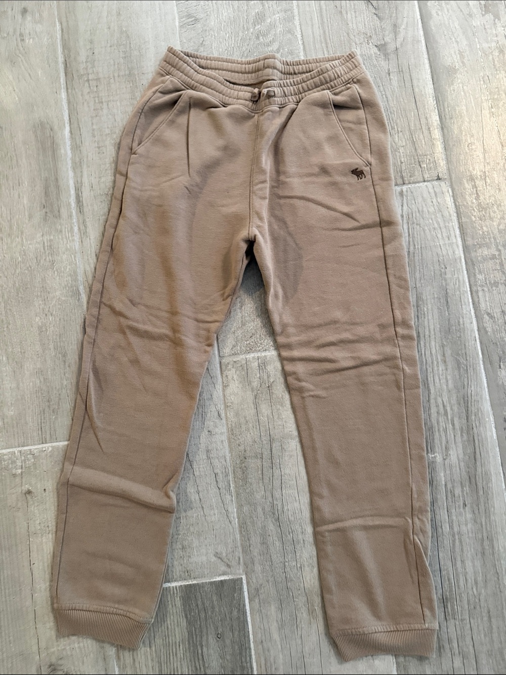 abercrombie kids Taupe Sweatpants Joggers